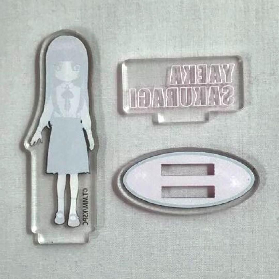 #5956 組長娘と世話係 桜樹八重花 アクリルスタンド アクスタ 7242 未使用 アークナイツ シエスタ ピンズ | Shop at Mercari