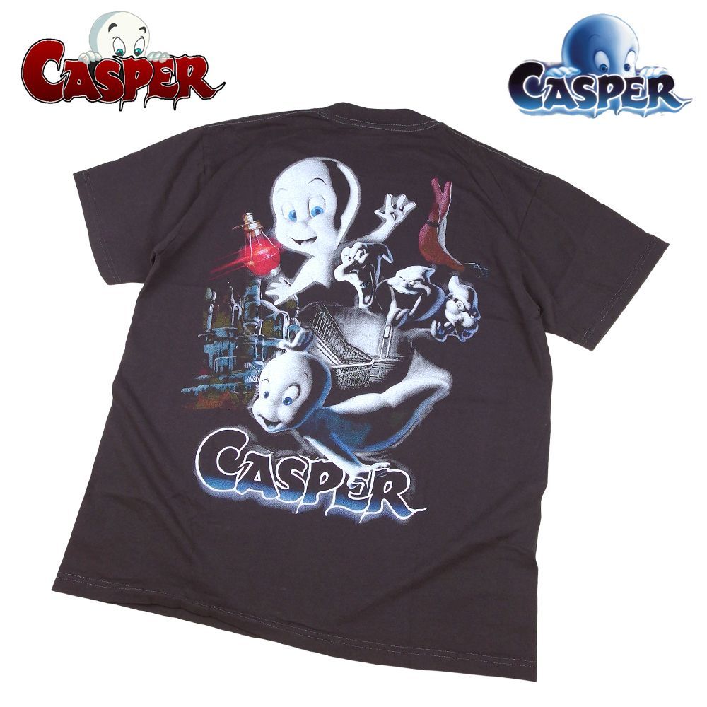 246 CASPER キャスパー Tシャツ チャコール アニメ おばけ お化け