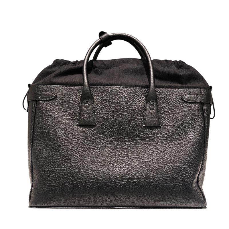 メゾン マルジェラ Maison Margiela ５AC デイリーバッグ ブラック レザー メンズ ハンドバッグ