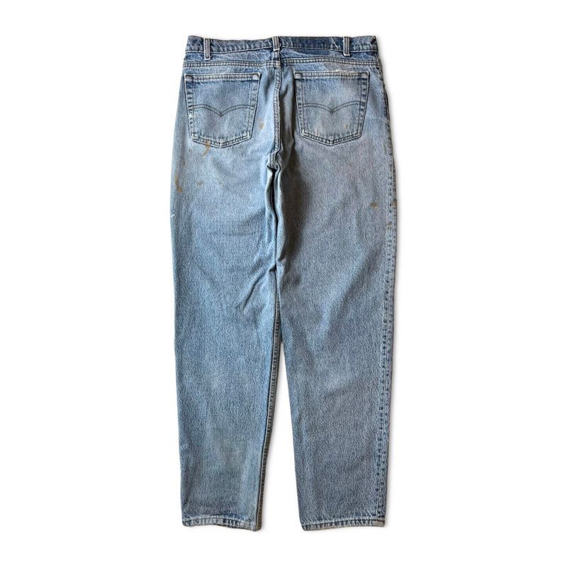 ペンキ 90s USA製 Levis 550 デニム パンツ W36 L32 / 90年代 アメリカ