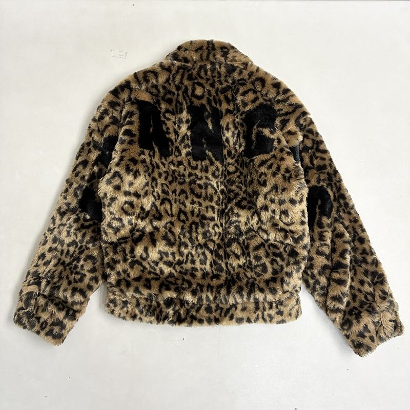 ◇ GYDA ジェイダ ブルゾン レオパード柄 ボアジャケット