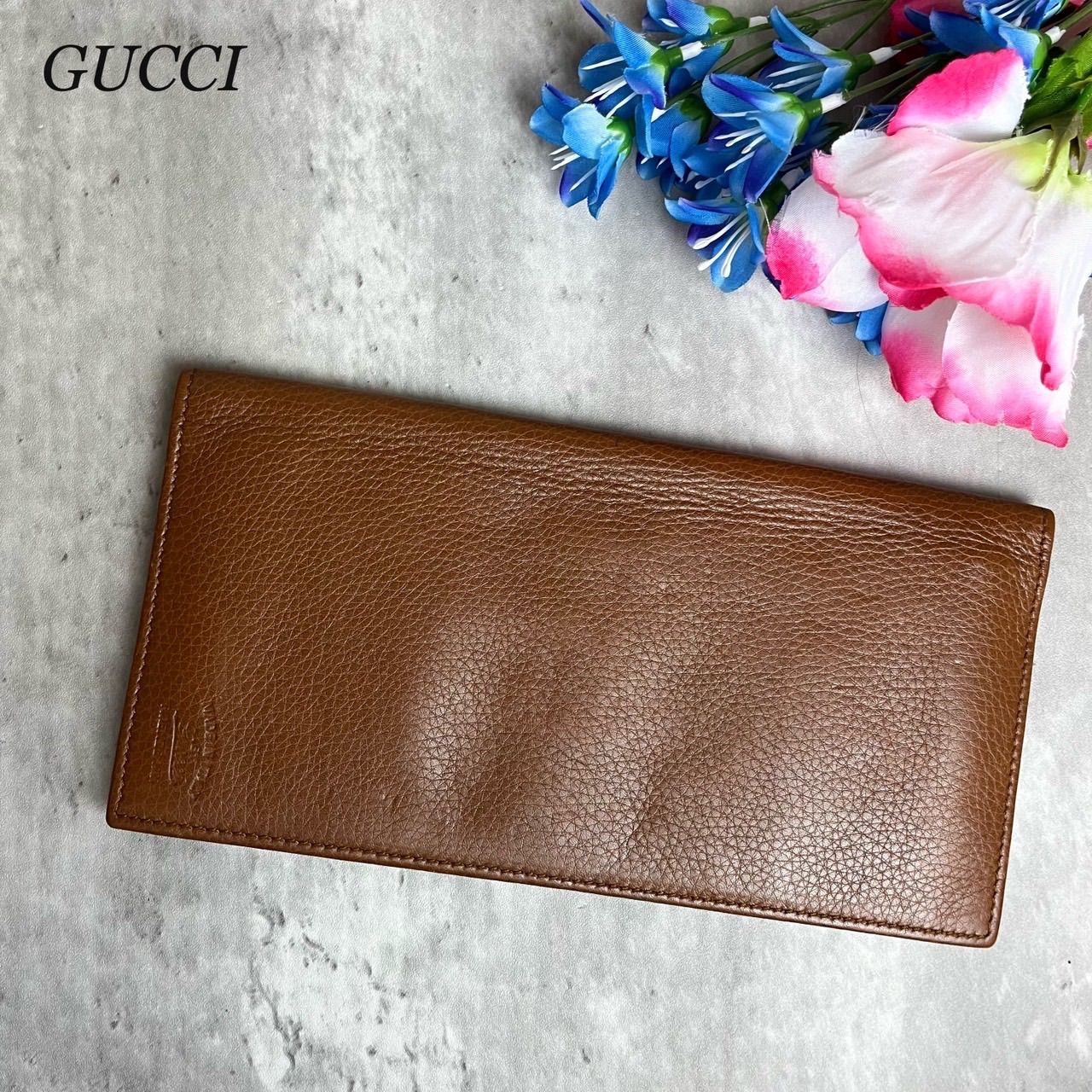 ✨美品✨ GUCCI グッチ 長財布 二つ折り ロングウォレット