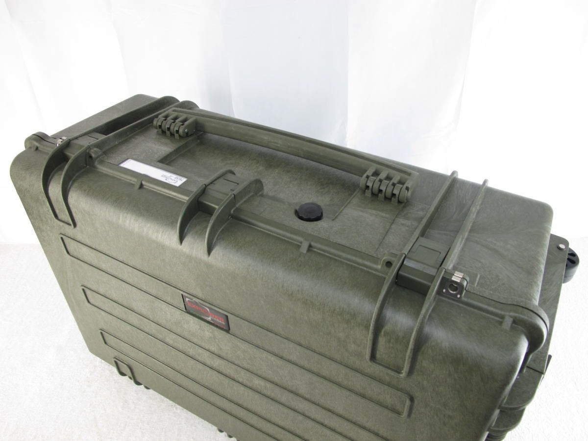 070801-240 エクスプローラ GT LINE 防塵防水トランク ケース 2輪 内装ウレタンフォーム付き 7630