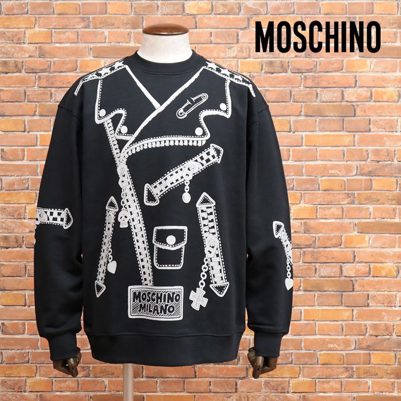 2023AW/MOSCHINO/46サイズ/トレーナー ZRA1720 7028 スウェット快適 