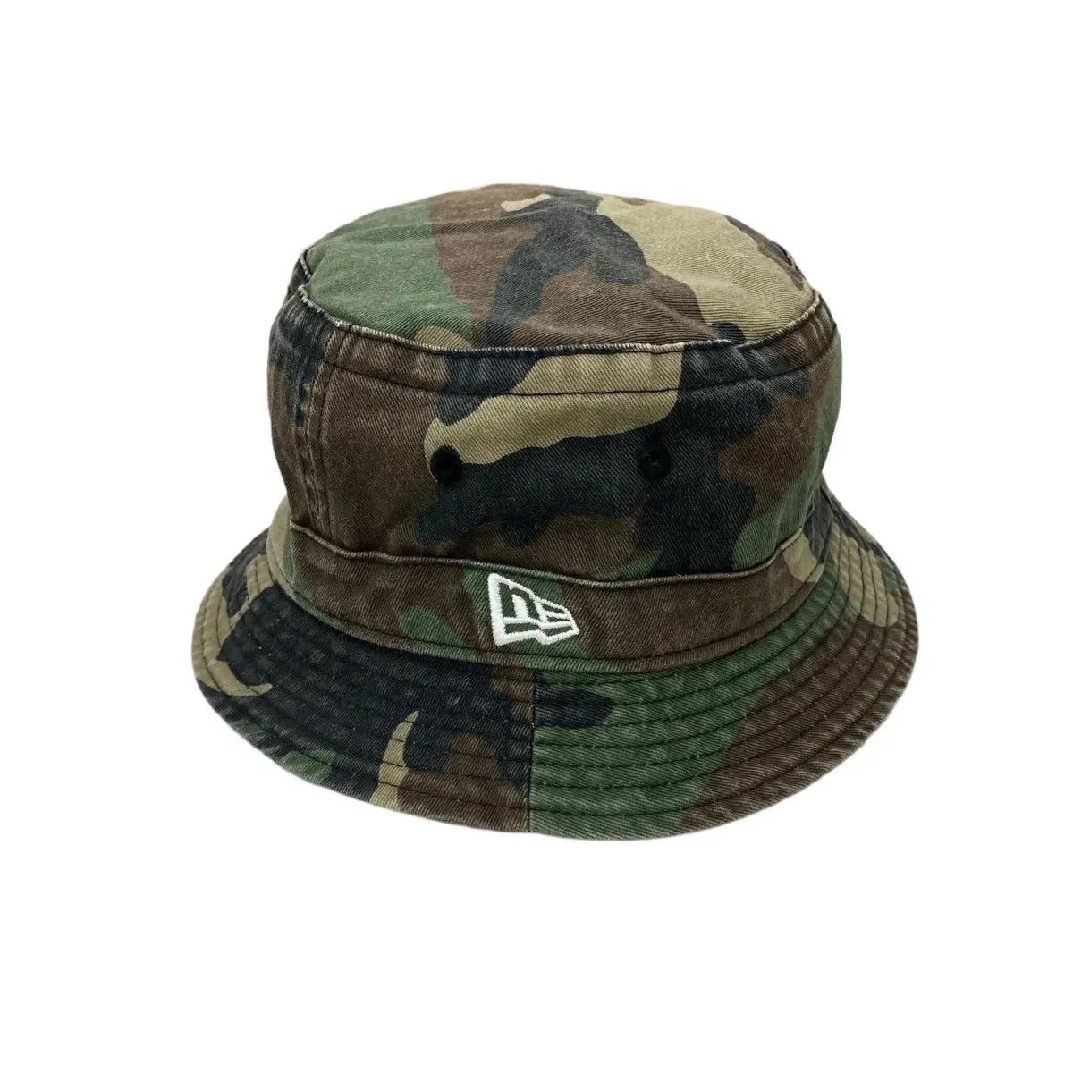 NEWERA キッズ バケットハット 迷彩 管理No.180059
