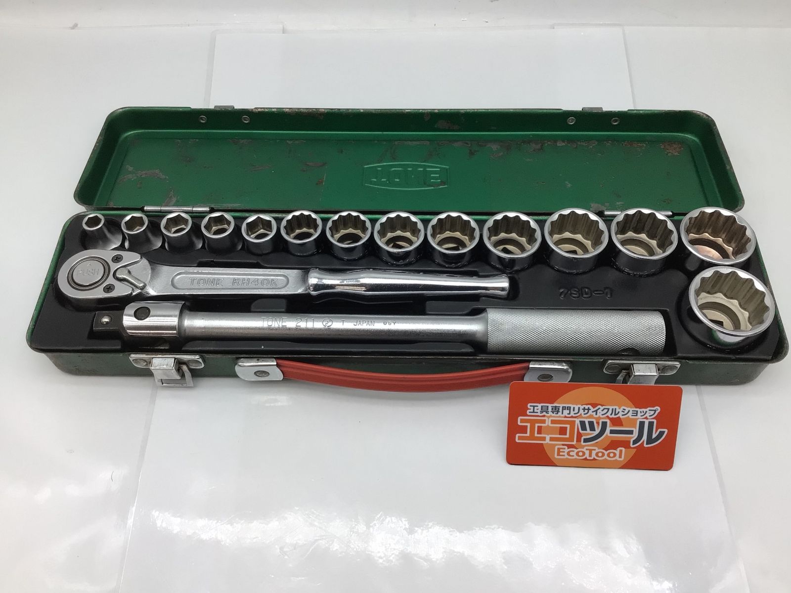 品 TONE ソケットラチェットセット 型番不明 8 32mm 30mmのみKTC ラチェットRH40K スピンナハンドル211 ITVVHUVUFP88 エコツール知立店 M02