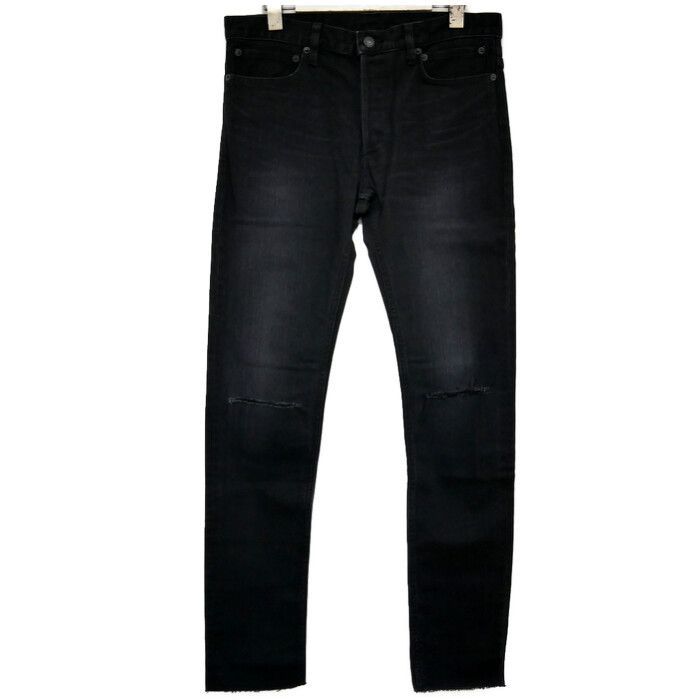 未使用 ソロイストSoloist × MINEDENIM スリットデニム 30