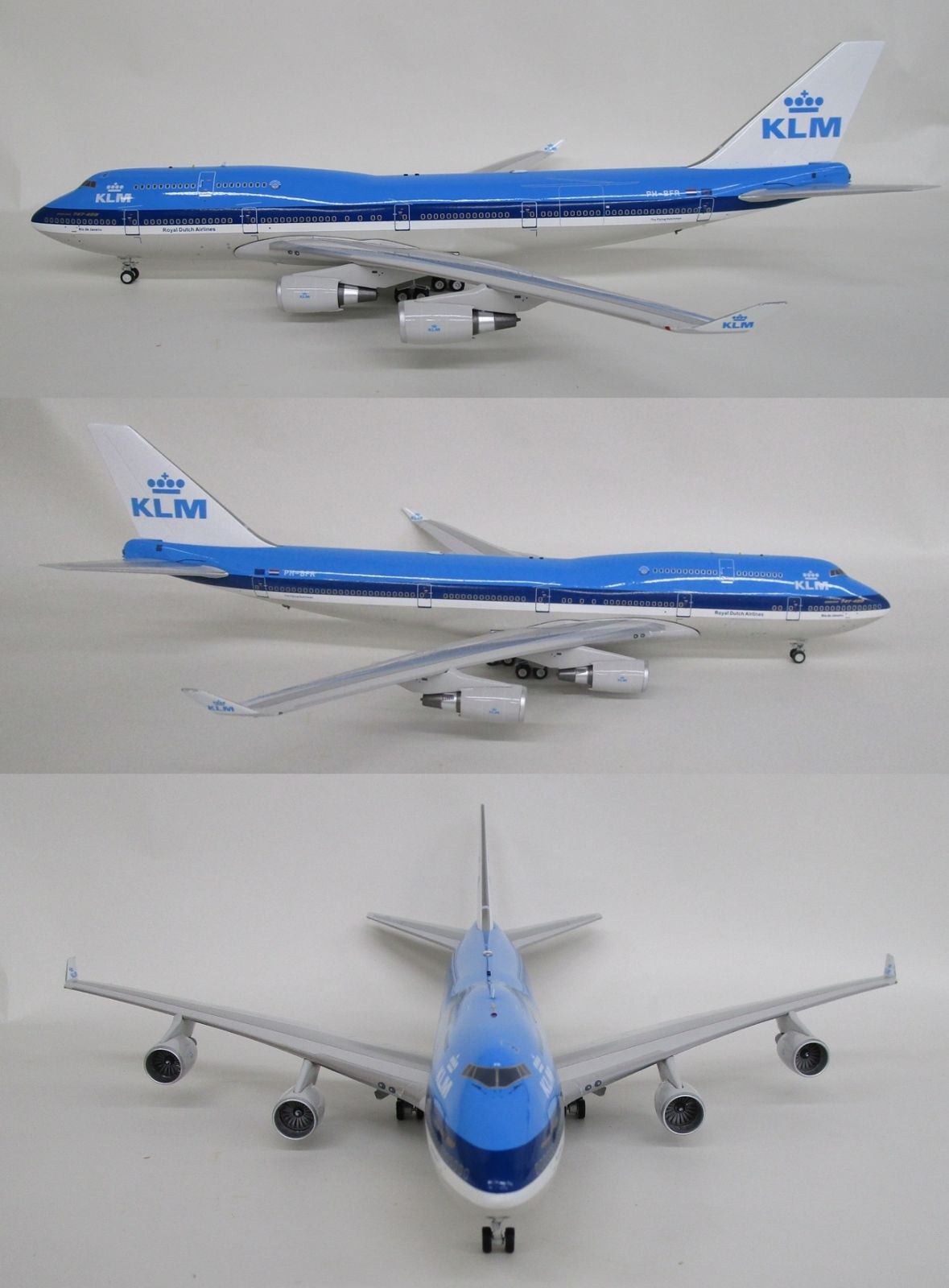 Inflight　1/200　KLMオランダ航空　B747-400 Inflight 200 Commemorative KLM Royal Dutch Airlines B747-400