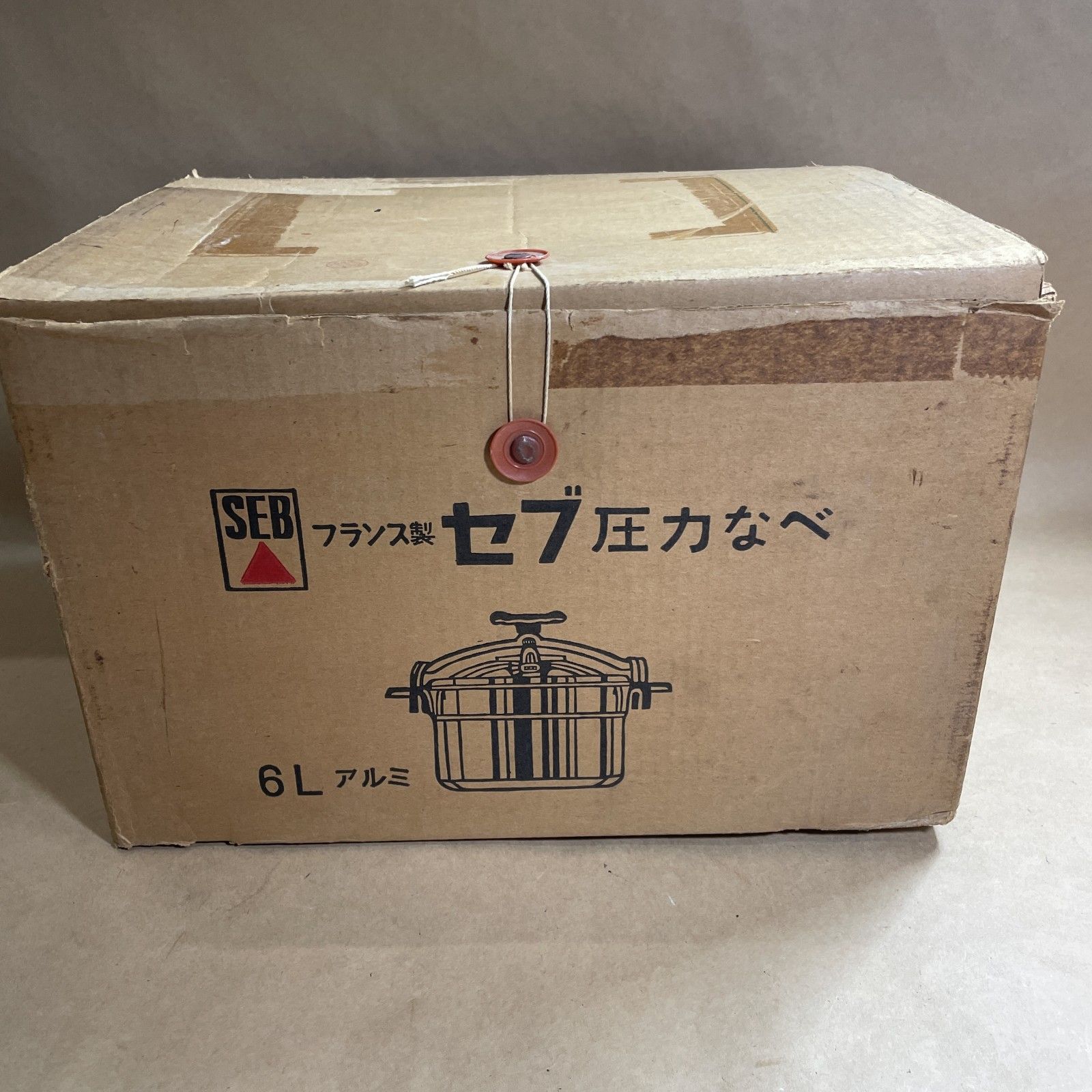 ☆ SEB セブジャパン 家庭用圧力鍋 両手圧力鍋 6L アルミ製