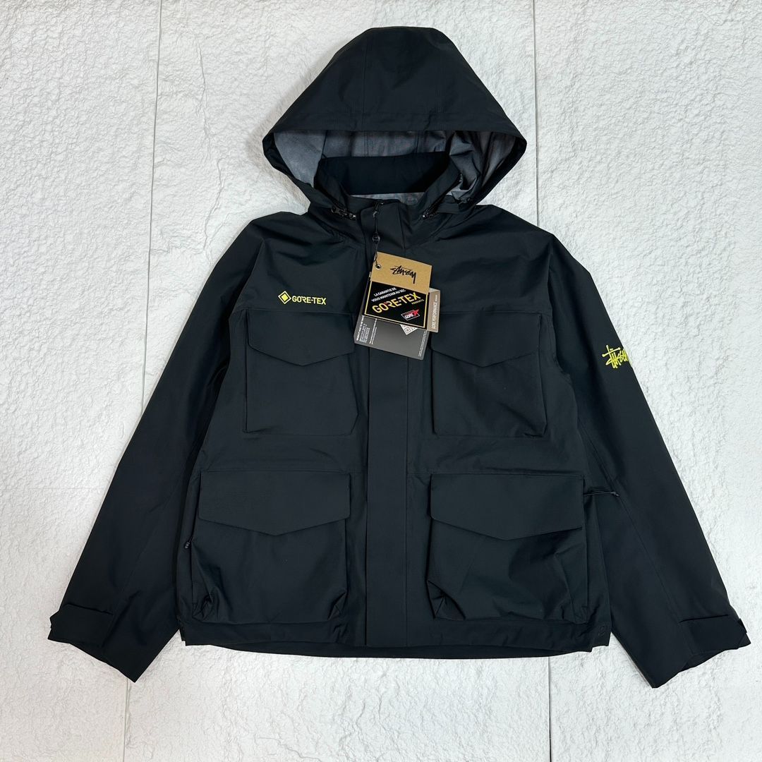 Stussy GORE-TEX M65 JACKET コラボ 全圧着ハードシェルジャケット 男女兼用 防水スノーボードウェア - メルカリ