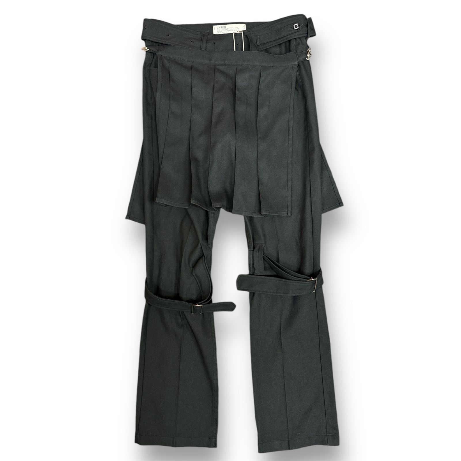 定価63800円 DAIRIKU 22SS Hama Mike Bondage Pressed Pants ボンテージプレスド パンツ ダイリク  22SS-P8 M 76560A4 - メルカリ