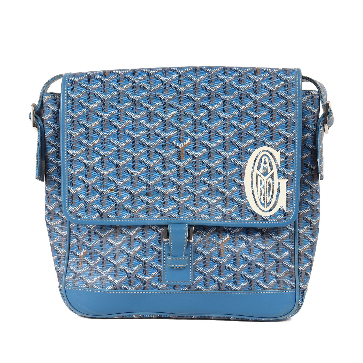 未使用 Goyard ゴヤール グランブルー mmメッセンジャーバッグ 楽天市場】【中古】 GOYARD ゴヤール グランブルーMM