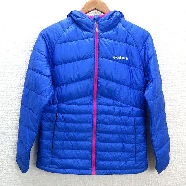 日本最大のブランド y□美品□コロンビア/COLUMBIA 890TD フーディーダウン 女性用