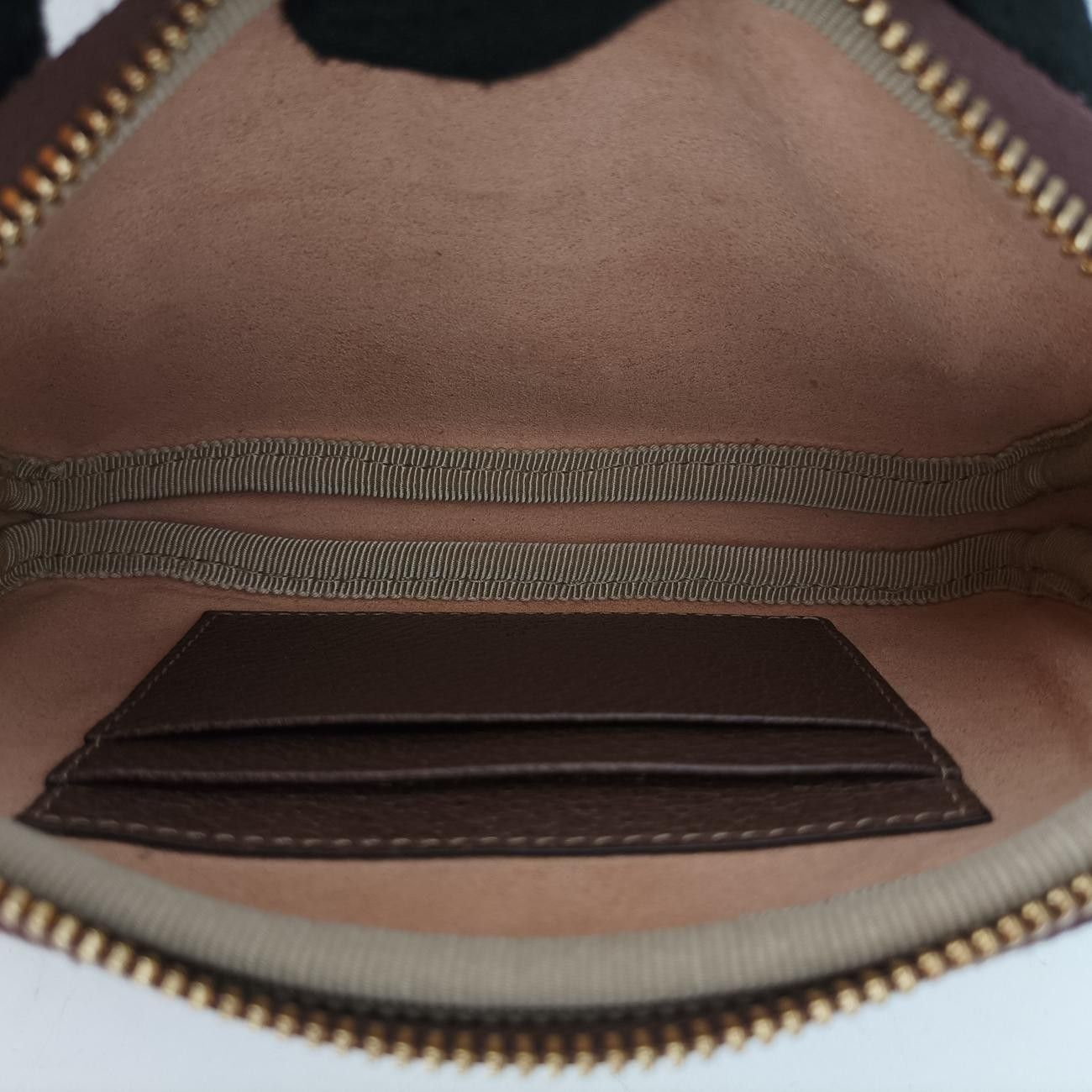 グッチGucciオフィディアブラウン×マルチ PVCコーティングキャンバス519308