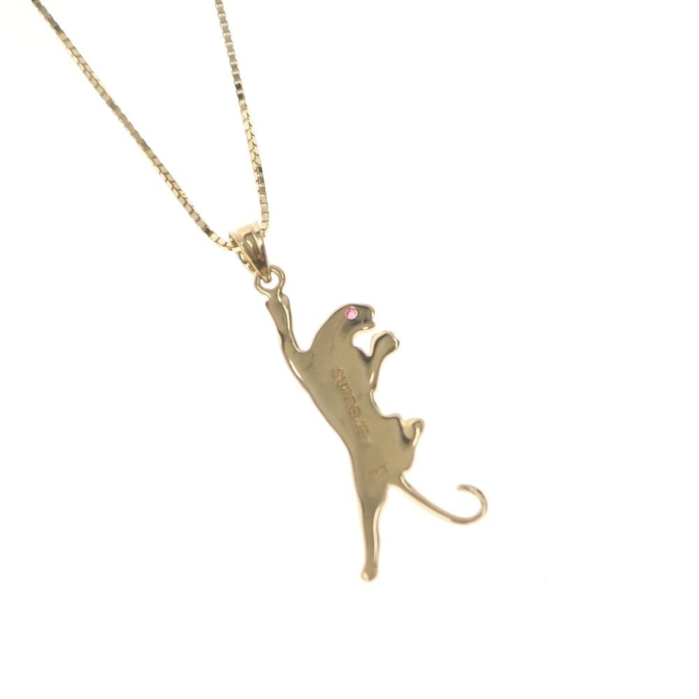中古】シュプリーム Supreme Panther Gold Pendant パンサー