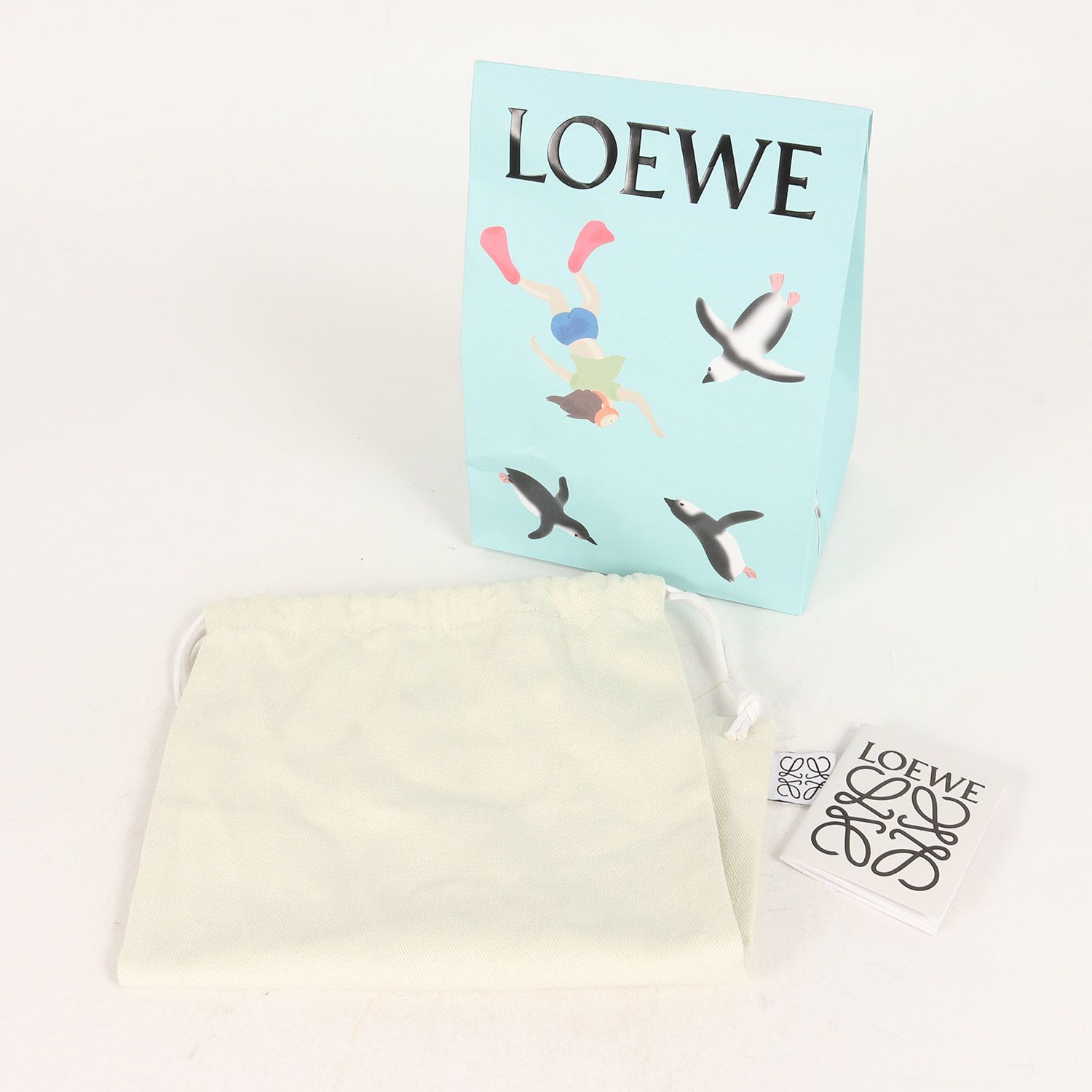 LOEWE ロエベ ロゴ Origami オリガミ Neck Pouch ネックポーチ org.jpg