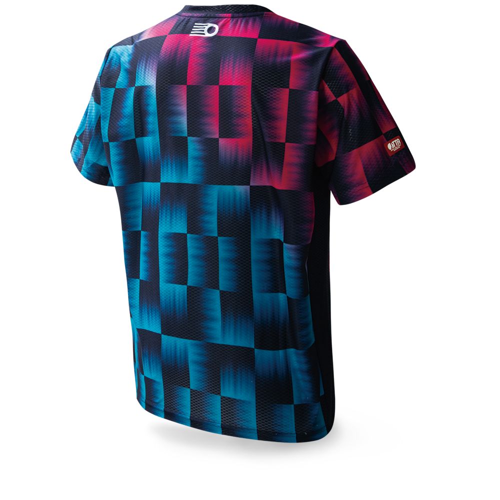 XIOM エクシオン ペトラ シャツ 卓球 ウェア 031 ネイビー ロゼ