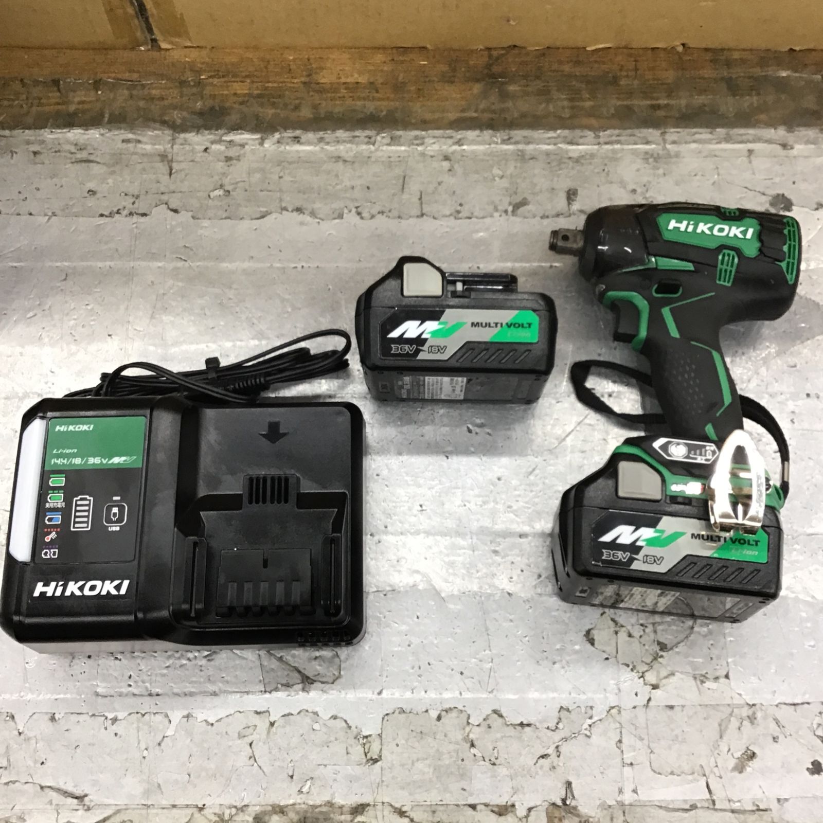 ☆ハイコーキ(HIKOKI ※旧:日立工機) コードレスインパクトレンチ  