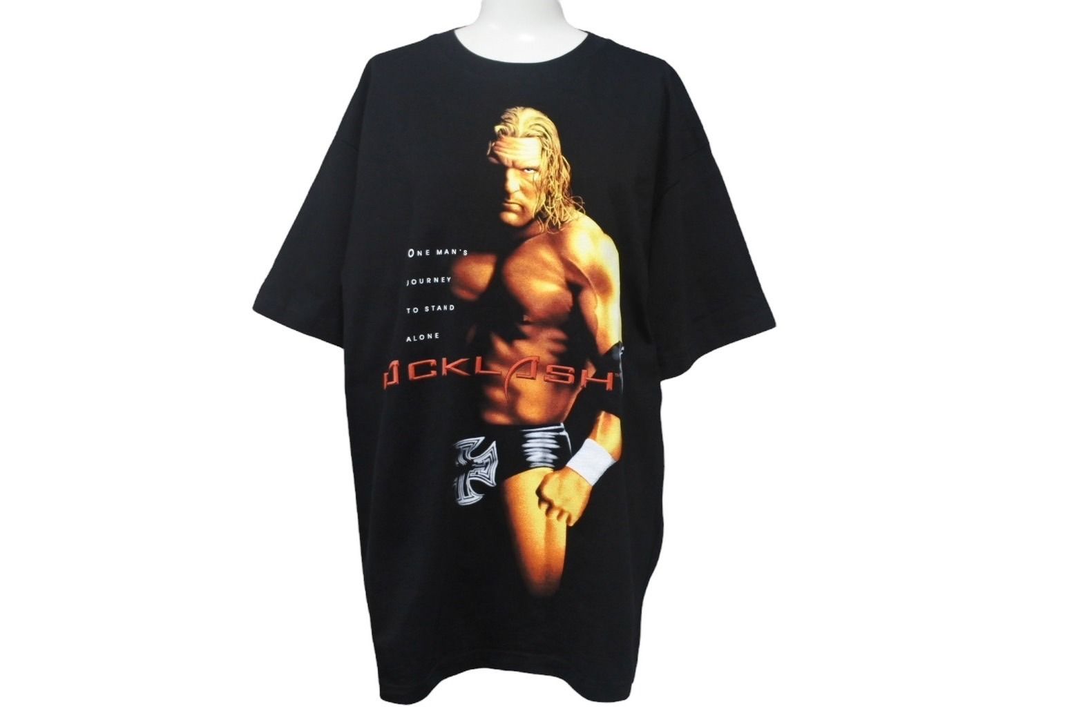 HHH トリプルH THE GAME WWF WWE 2002 Tシャツ M ブラック