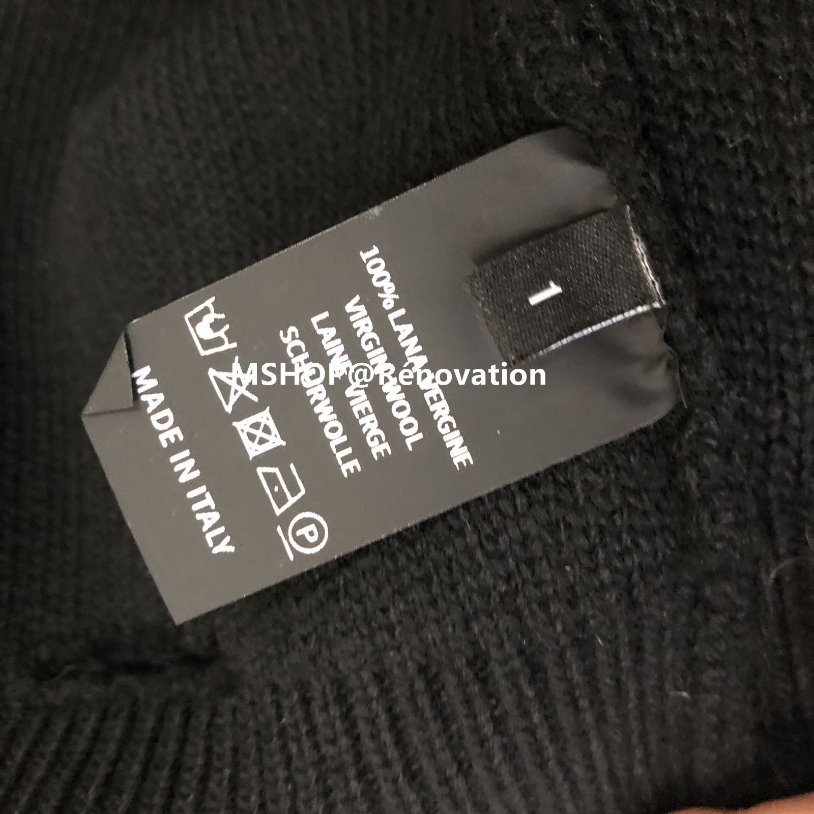 RAF SIMONS ARCHIVE REDUX オーバーサイズダメージニット