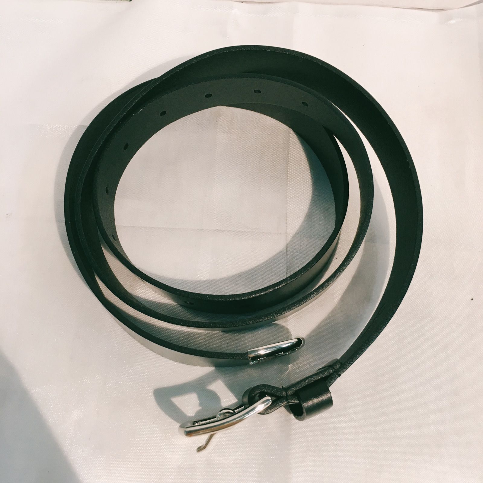 美品】Ca-ito ca-ito Horseshoe long LTR BELT ベルト ブラック - メルカリ