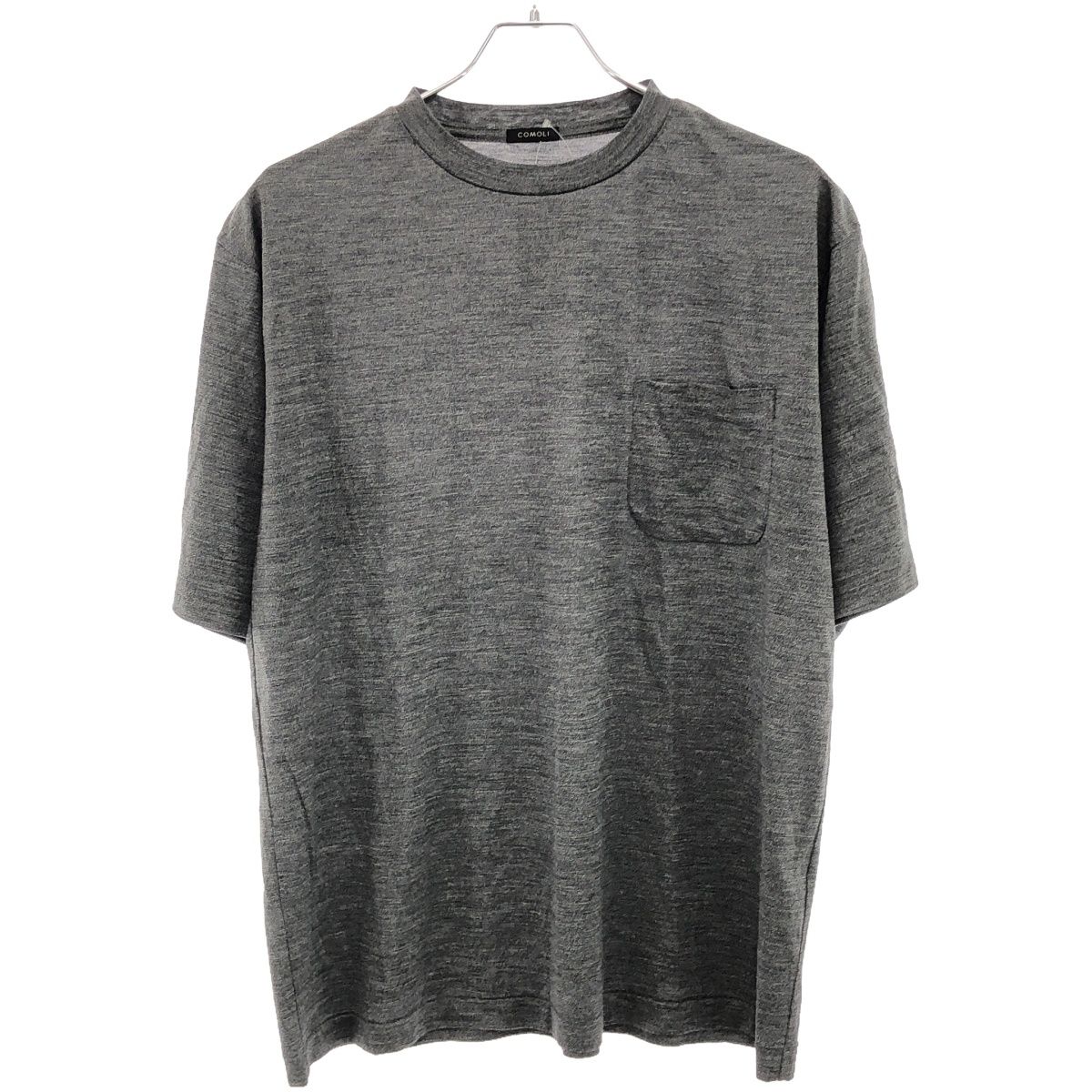サマーウール天竺 Tシャツ コモリ 23ss comoli 3