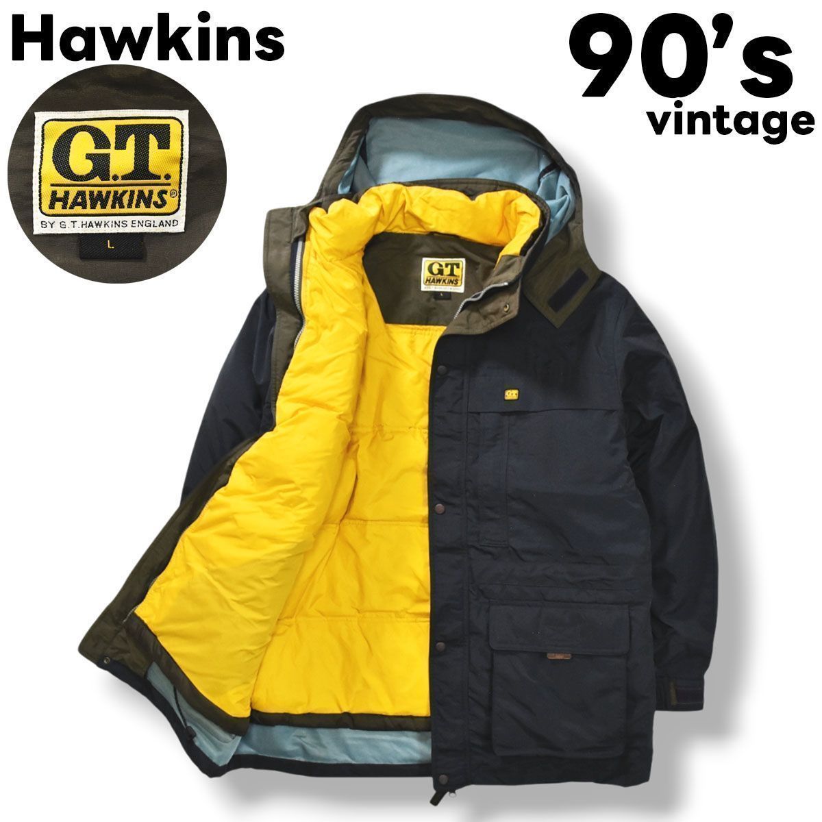 極暖!】 90s ヴィンテージ GT ホーキンス GT Hawkins マウンテン 