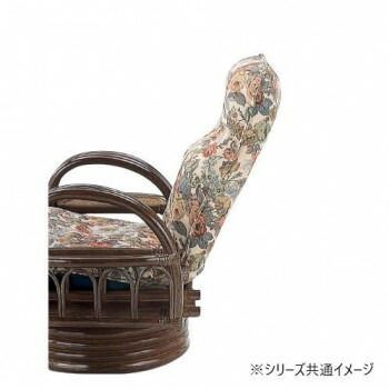 今枝商店 Romantic Rattan 籐リクライニングチェアー 回転座椅子 ハイタイプ S699