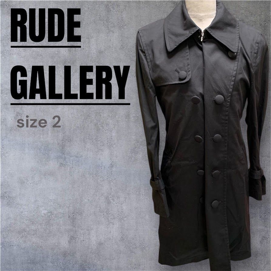 RUDE GALLERY ルードギャラリー 19ss コート トレンチコート size2
