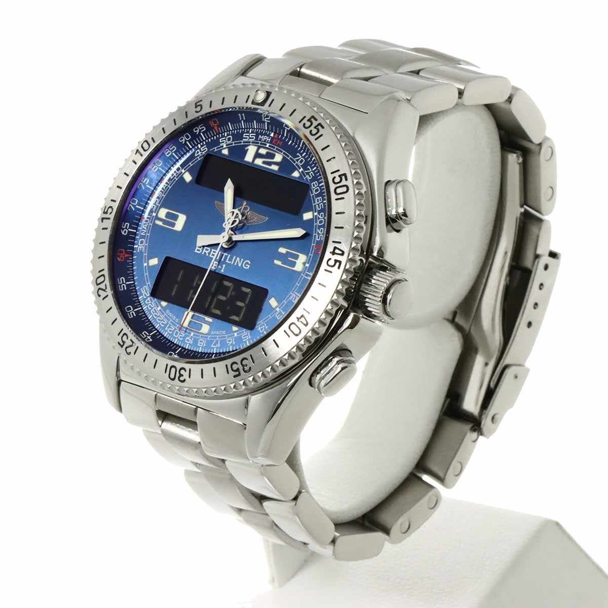 さ*ん様 【最終値下げ】ブライトリングB-1 A68362ブルー さ*ん様 【最終値下げ】ブライトリングB-1 A68362ブルー - メルカリ