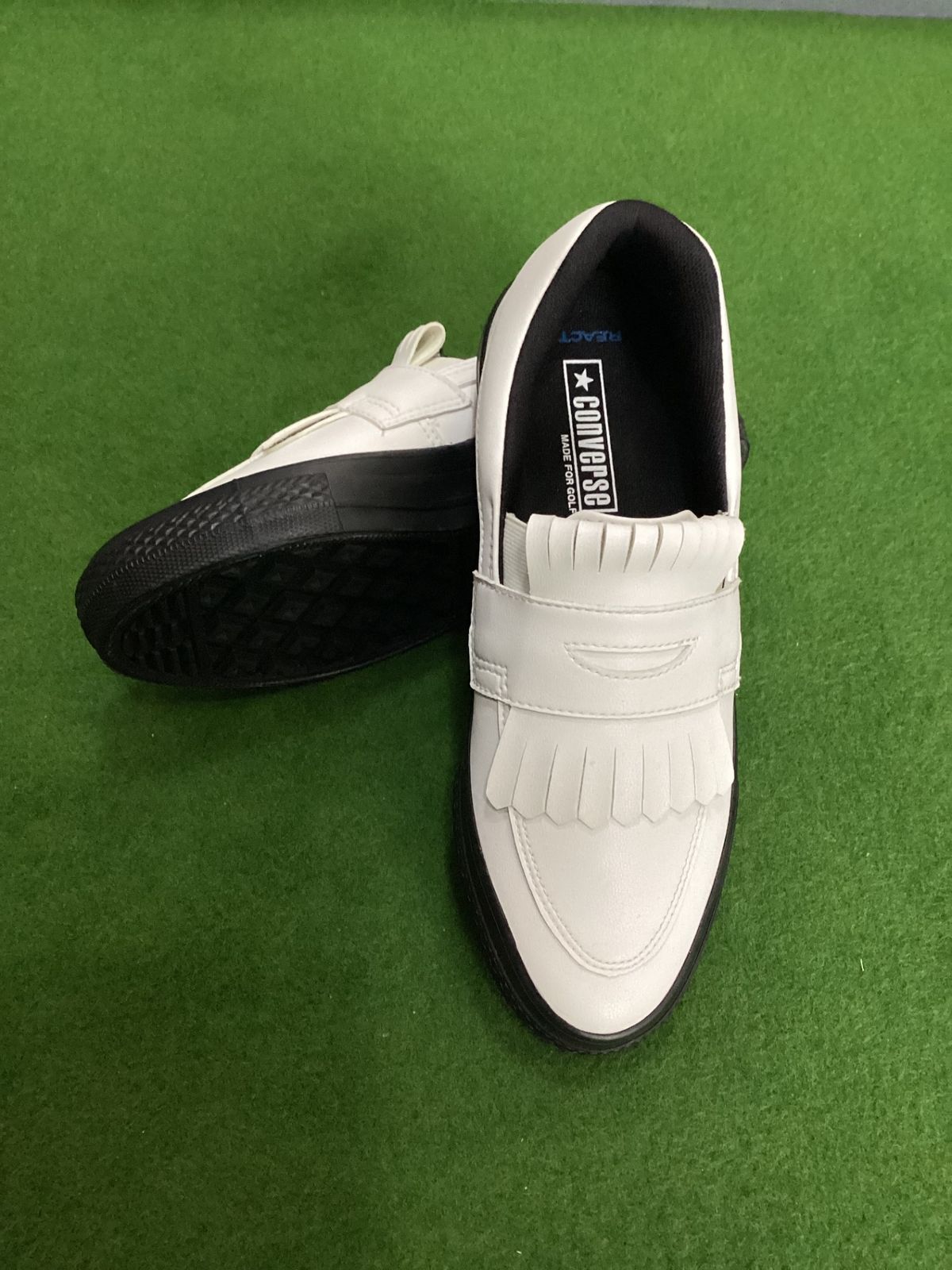 コンバースゴルフ] ゴルフ用 ALL STAR GF LOAFER ホワイト/ブラック 