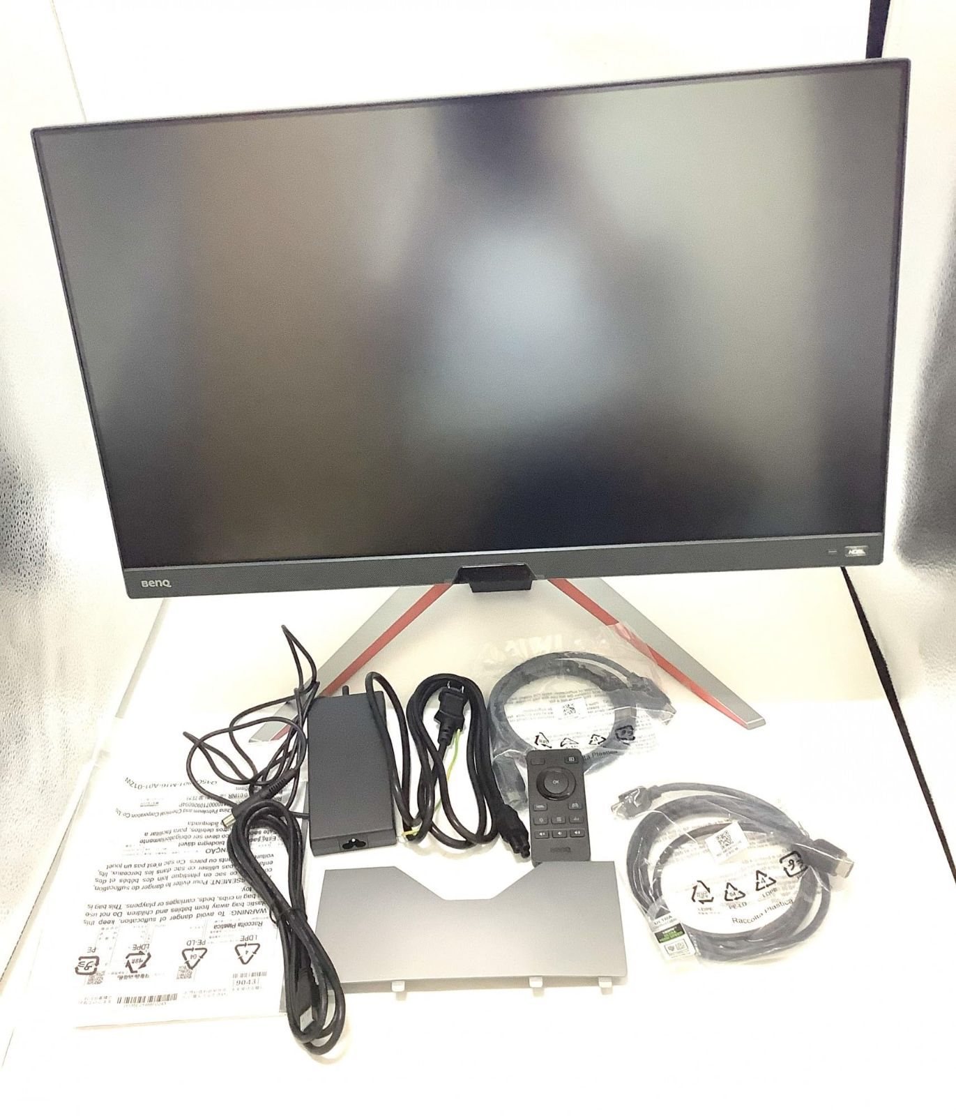 No.3252 ベンキュージャパン BenQ MOBIUZ EX270QM ゲーミングモニター 27インチ WQHD IPS 240Hz 1ms HDRi 2.1chスピーカー FreeSync Premium Pro Black eQualizer