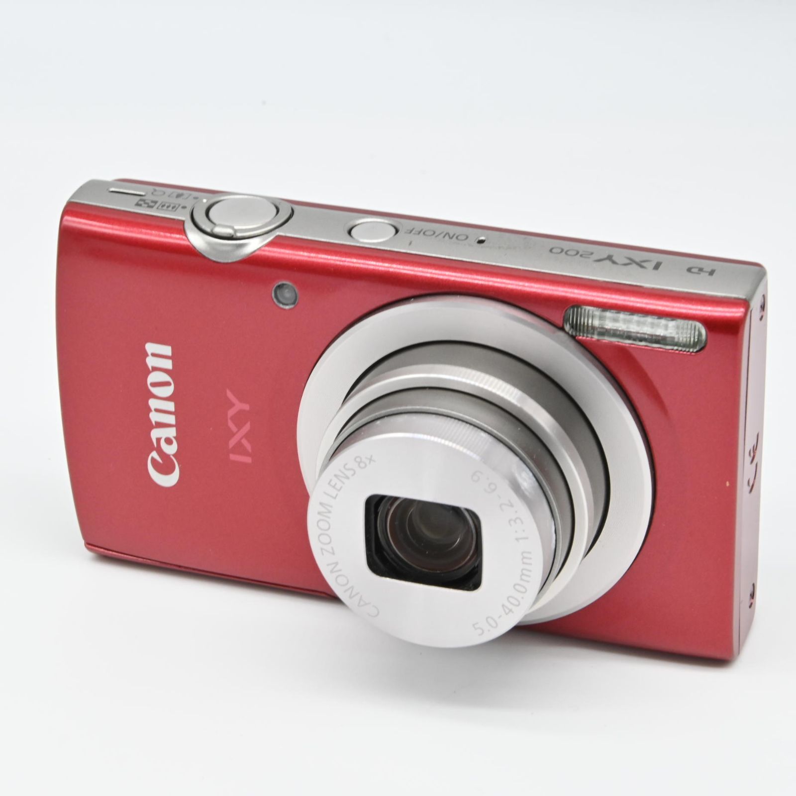 ★美品★キャノン CANON  デジタルカメラ IXY200 (RED)