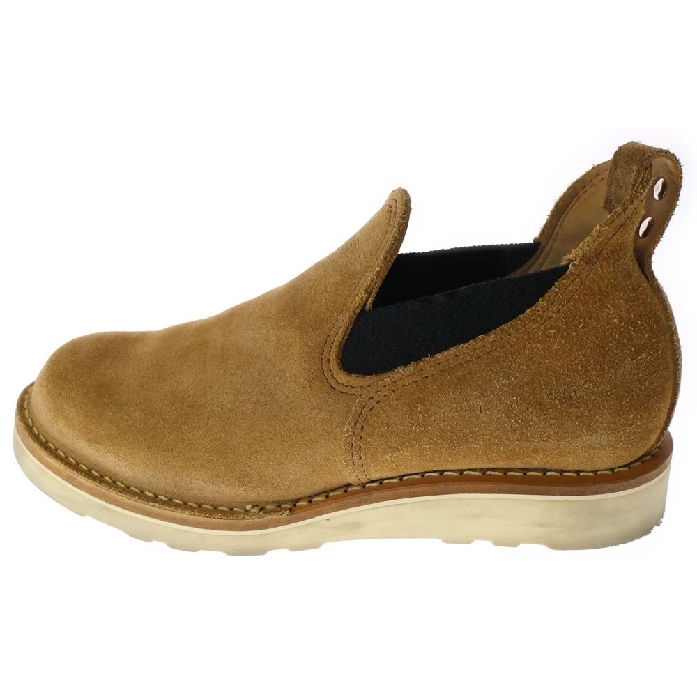 CHROME HEARTS クロムハーツ ×Wesco Custom Romeo Slip On ウエスコ ロメオ シルバー装飾 フローラルクロス スリップオン サイドゴア ブーツ ベージュ