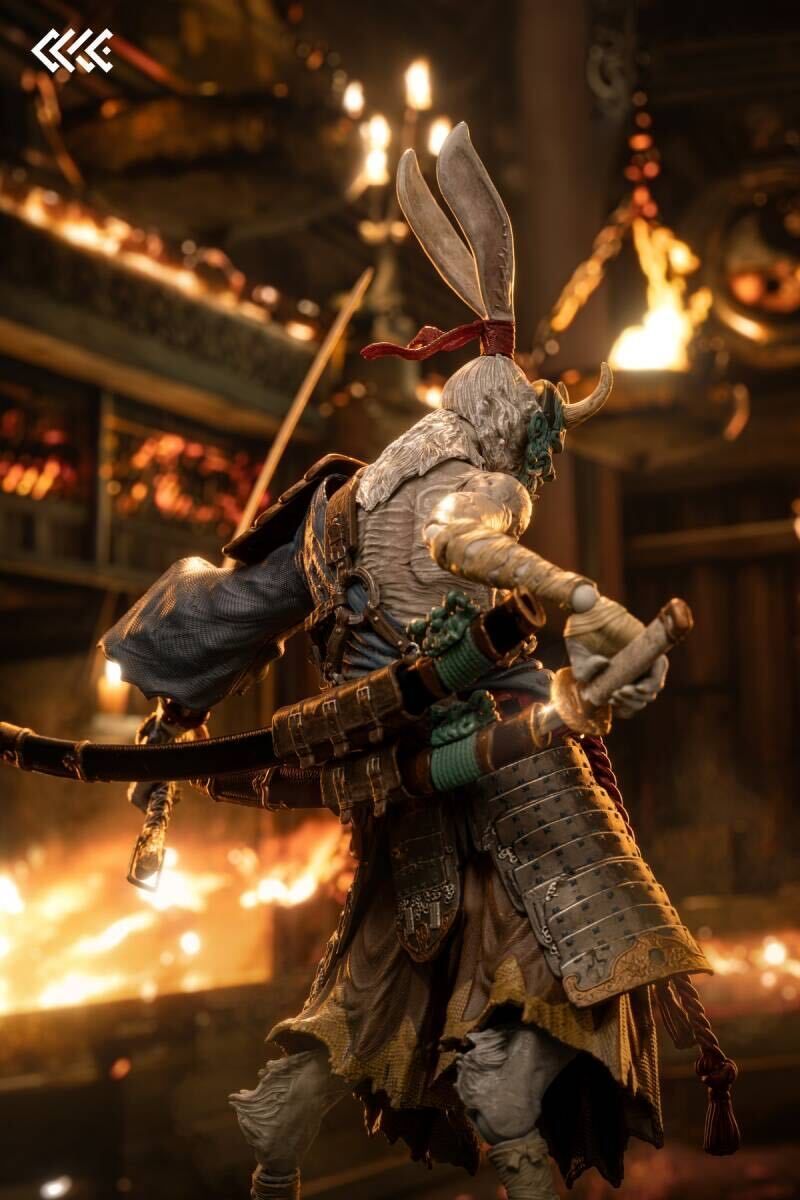 【新品未開封】剣豪無名 兎侍 1/12スケール アクションフィギュア Amazon.co.jp: 「AC」匠盟 MU-FP004 1/12 兎 侍 剣豪無名 可動