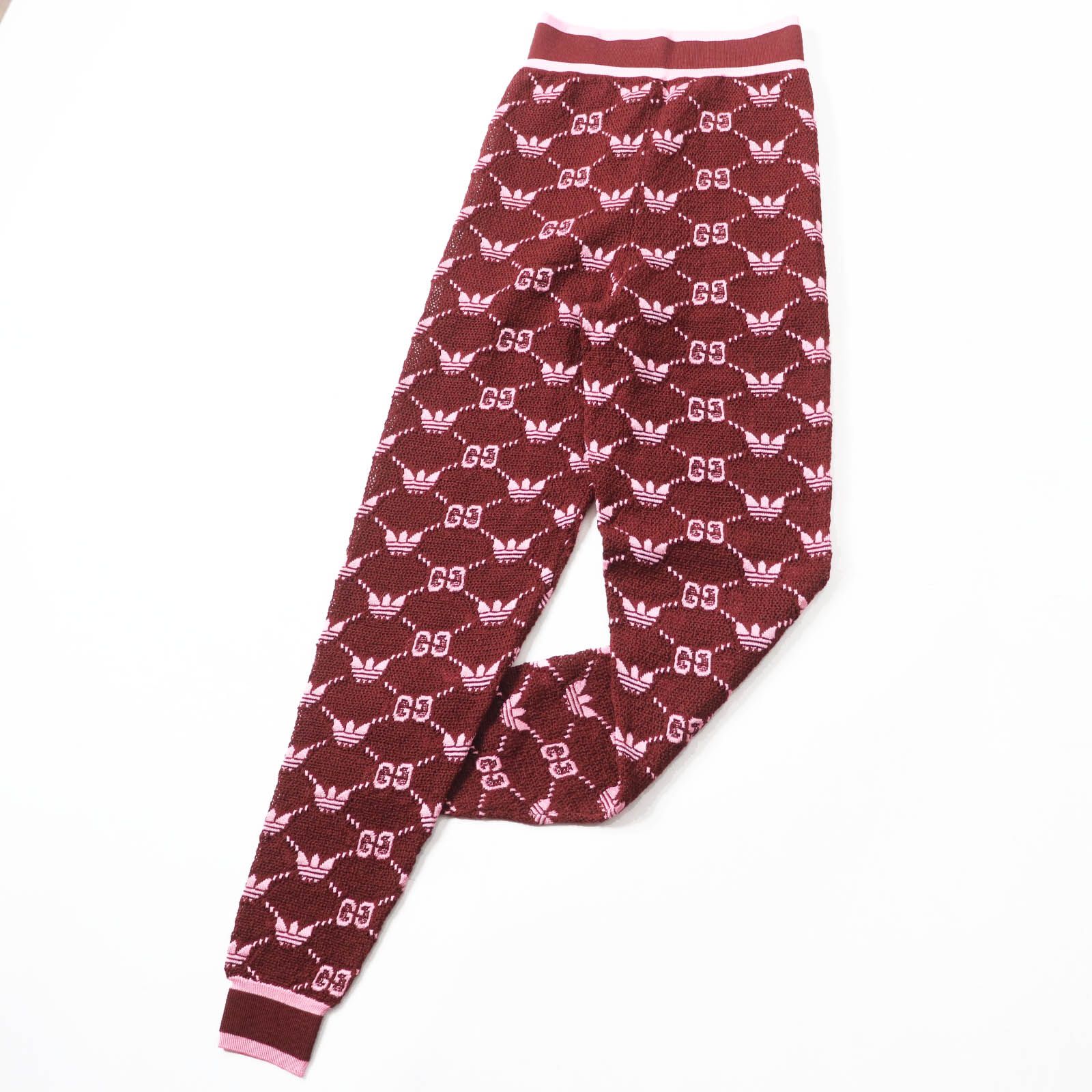 未使用品◎GUCCI×adidas グッチ×アディダス 693830 トレフォイル 