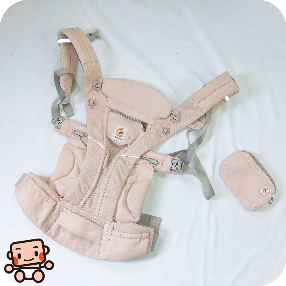 エルゴ　Ergobaby　オムニブリーズ　抱っこ紐【中古品】 お得っ！厳選中古】だっこひも エルゴベビー オムニ ブリーズ