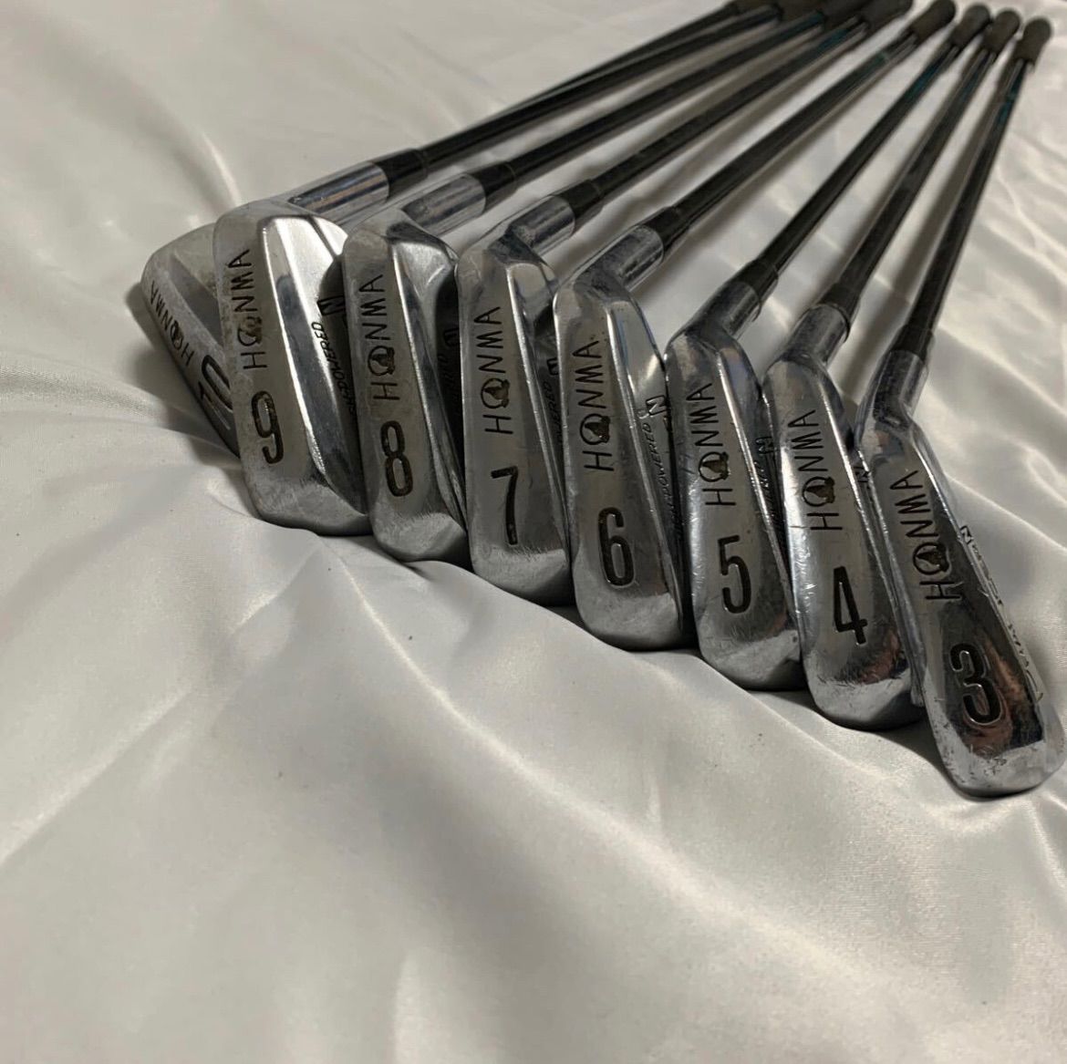 ★HONMA ホンマ Prancer-P アイアン #3-#10 スチールシャフト C291★8本セット★人気★激安★中古★ラスト1★ HONMA ホンマ PRANCER N アイアン 3〜10 8本セット HIGH-POWERED