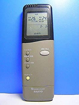 三洋電機 エアコンリモコン RCS-WR4C(K) 中古三洋電機 エアコン