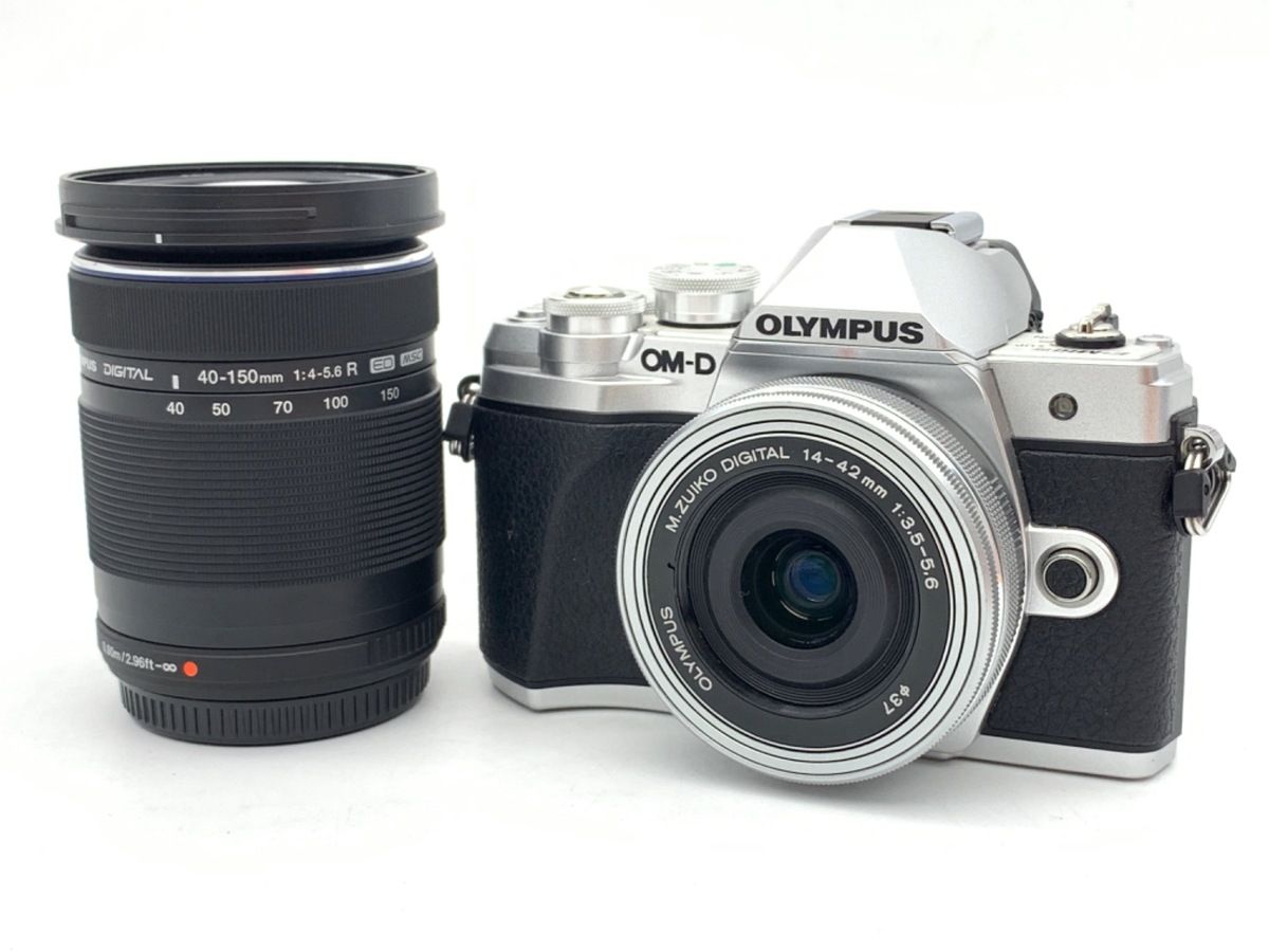 並品 オリンパス OM-D E-M10 MarkIII EZダブルズームキット シルバー