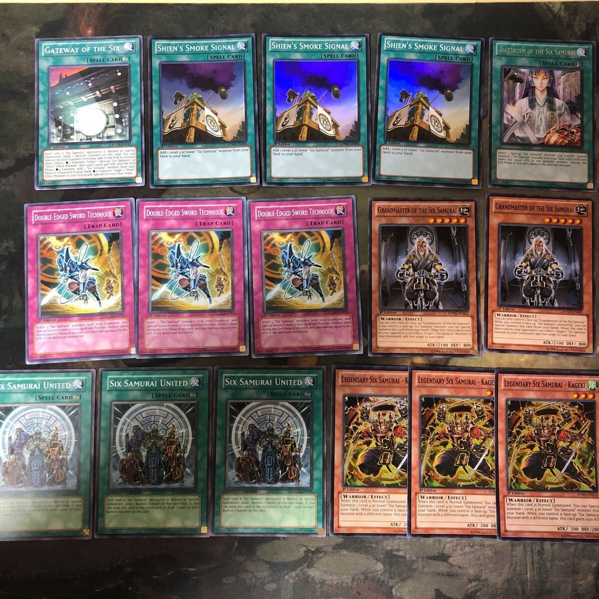 六武衆 デッキ パーツ 米版 遊戯王OCG 六武衆 英語版セット Amazon.