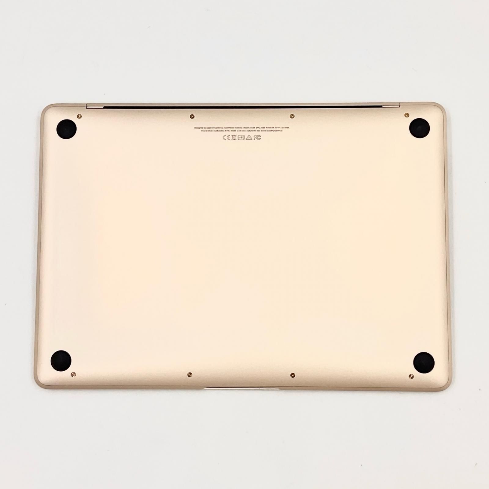 難有】MacBook 12インチ 2017 ゴールド 8GB/256GB - メルカリ