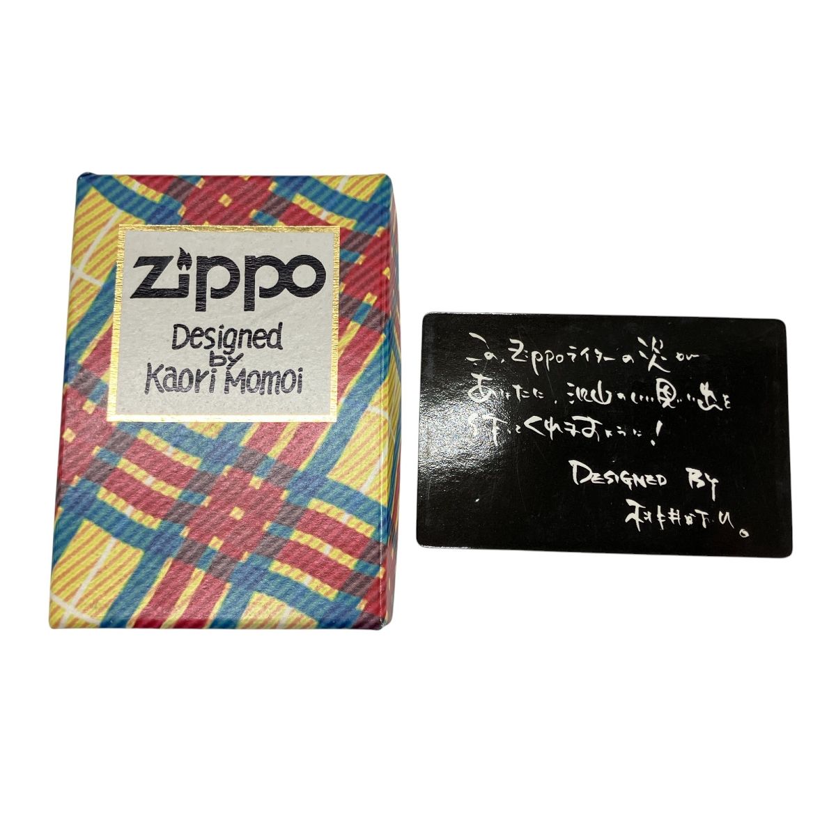 Zippo ジッポーライター KAORI MOMOI 500円玉 女優 桃井かおりデザイン