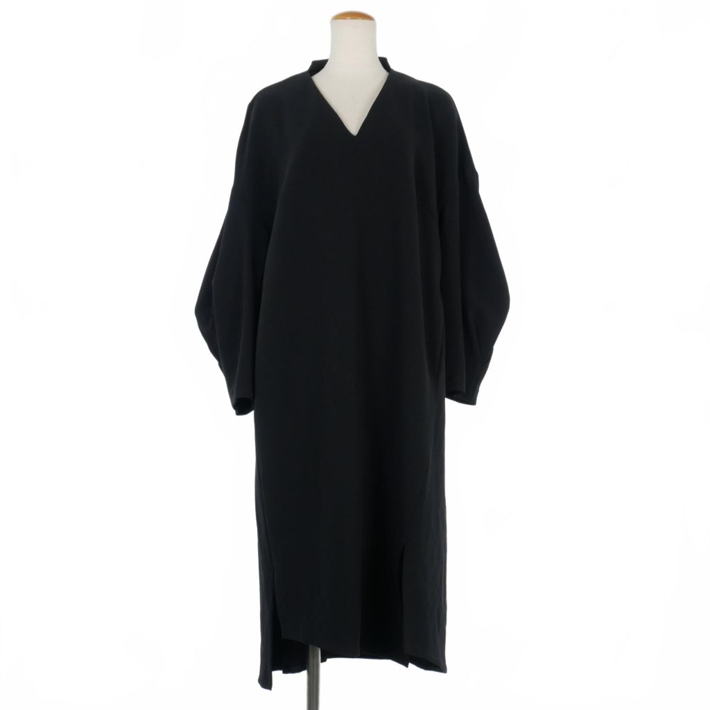 ENFOLDのブラックワンピース ENFOLD エンフォルド ブラック ワンピース