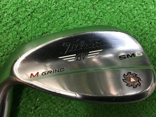 タイトリスト VOKEY SPIN MILLED SM6 ツアークロム 58° 08°M レフティ ウェッジ WG NS PRO MODUS3 TOUR120 フレックスS メンズ 男性用 左利き レフティ 左用 Cランク ゴルフクラブ