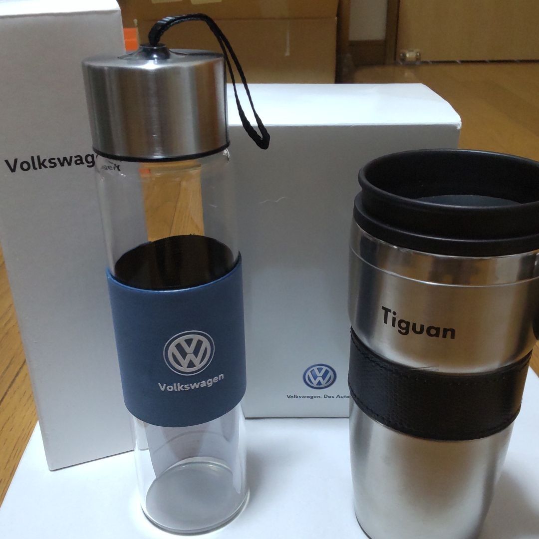 非売品❗【Volkswagen】クリアボトルとタンブラー - メルカリ