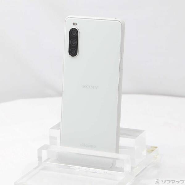 中古品〕 Xperia 10 II 64GB ホワイト SO-41A docomoロック解除SIM
