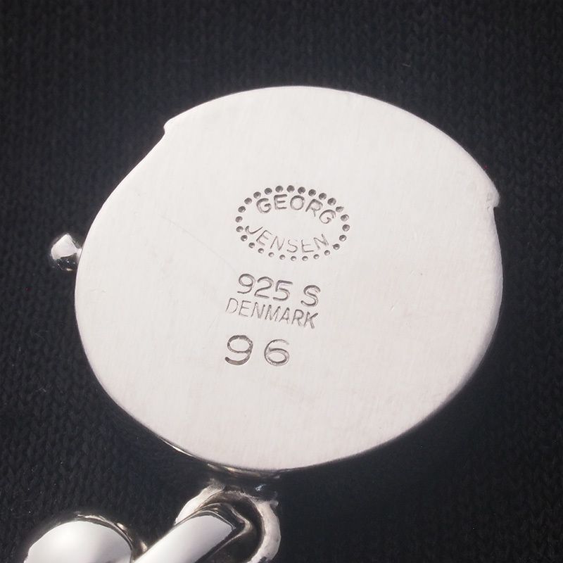 ジョージ・ジェンセン GEORG JENSEN リーフ ブレスレット 96 シルバー