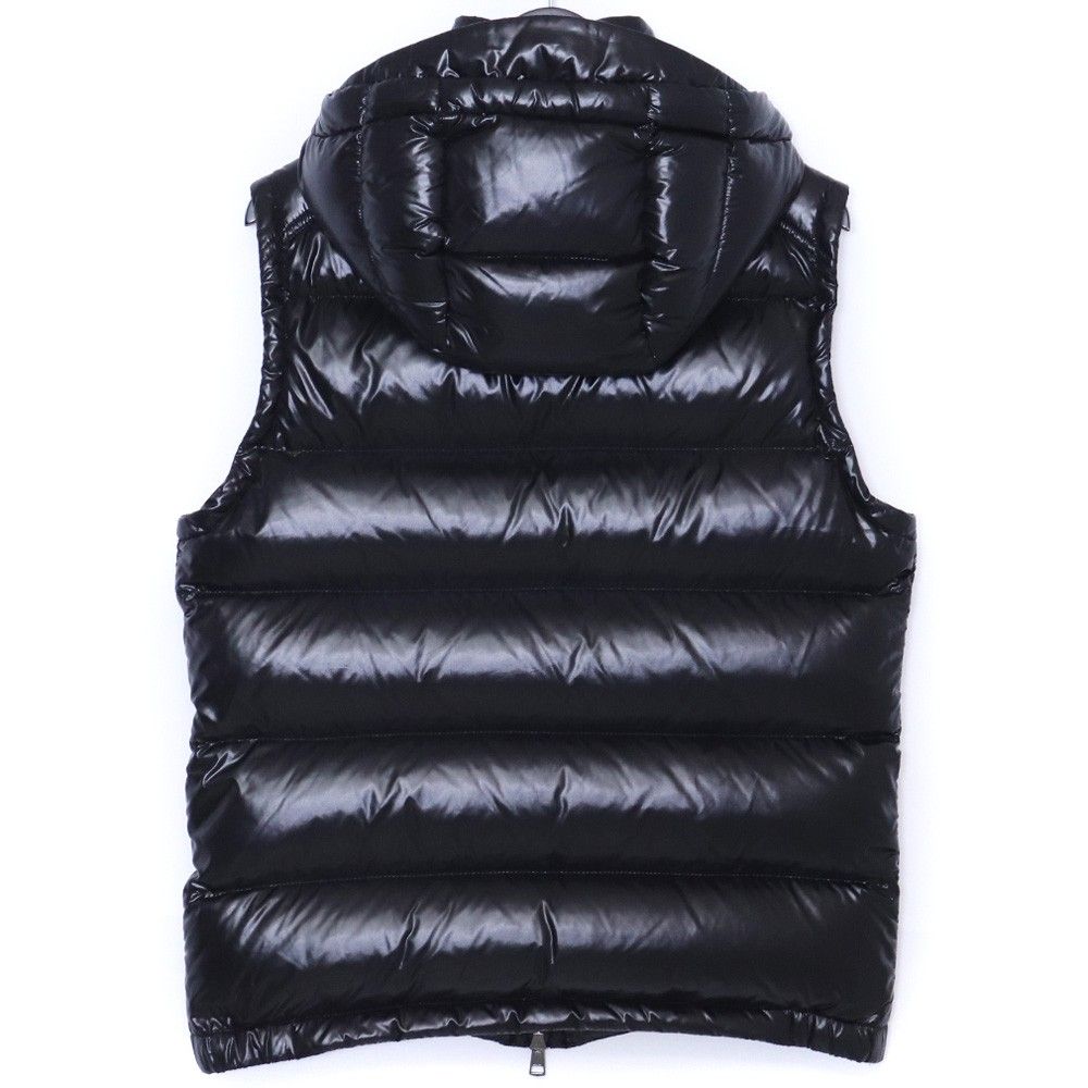 モンクレール ダウンベスト 美品 型番 C20914339305 68950 MONCLER LACET ダウンベスト サイズ1 ブラック C20914339305