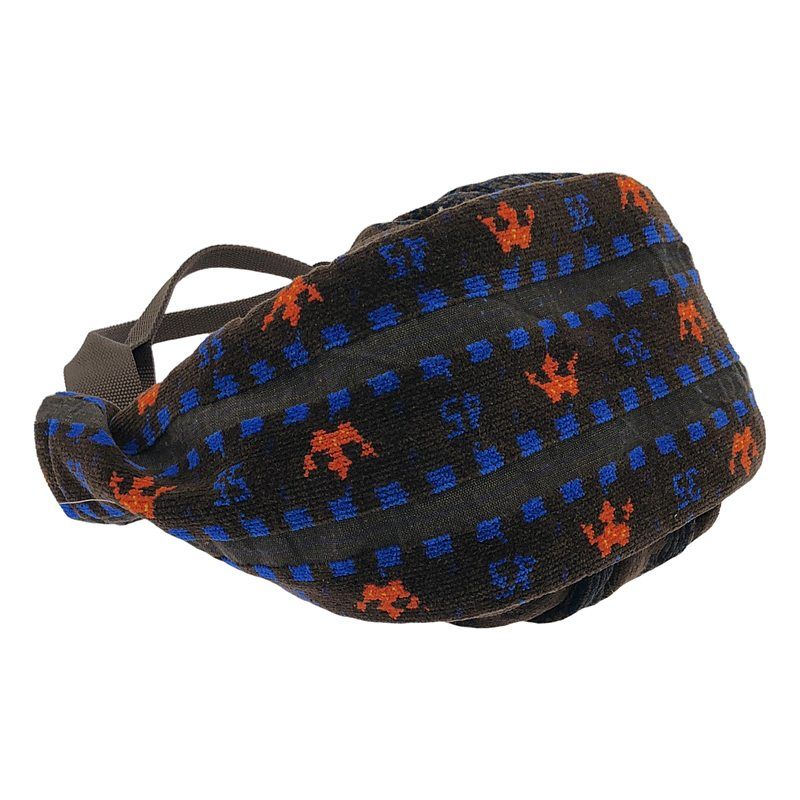 【美品】  ebagos / エバゴス | 2way ショルダー付き シェニール・アーカイブ ふっくらトート バッグ | ダークブラウン | レディース 2way ショルダー付き シェニール・アーカイブ ふっくらトート バッグ